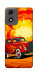 Чехол Retro comics car для Motorola Moto E14