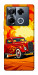 Чехол Retro comics car для Infinix Note 40 Pro 4G