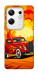 Чехол Retro comics car для Infinix Zero 30 4G