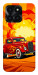 Чохол Retro comics car для Huawei Honor X6a