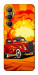 Чохол Retro comics car для Realme C65 4G