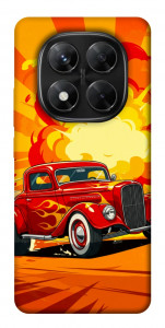 Чехол Retro comics car для Xiaomi Redmi Note 14 Pro 5G