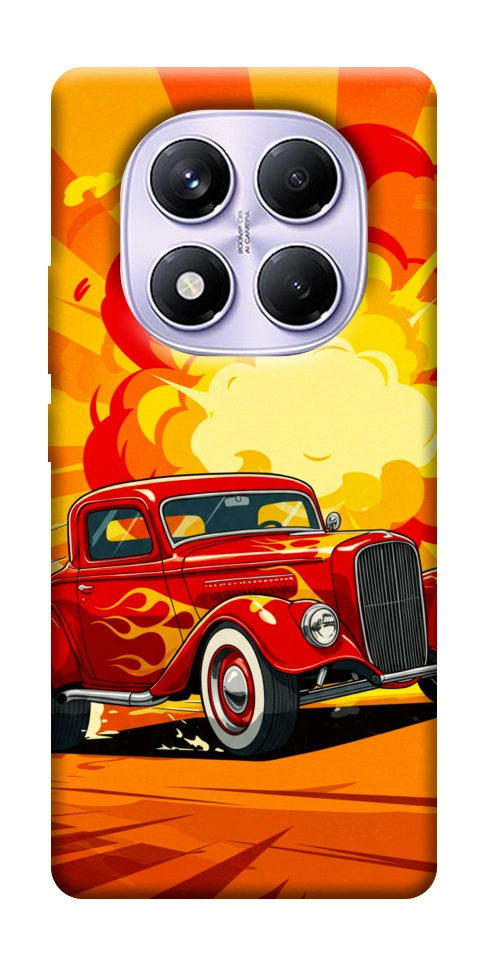 Чохол Retro comics car для Xiaomi Redmi Note 14 Pro 4G