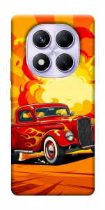 Чехол Retro comics car для Xiaomi Redmi Note 14 Pro 4G