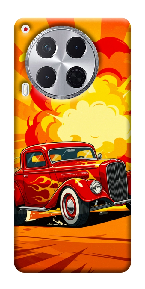 Чохол Retro comics car для TECNO Camon 30 (CL6)