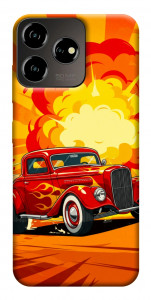 Чохол Retro comics car для ZTE Blade V50 Design 4G