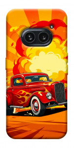 Чехол Retro comics car для Nothing Phone (2a)