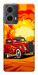 Чехол Retro comics car для Motorola Moto G85
