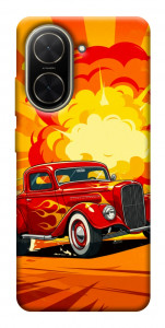 Чохол Retro comics car для Xiaomi Poco C71