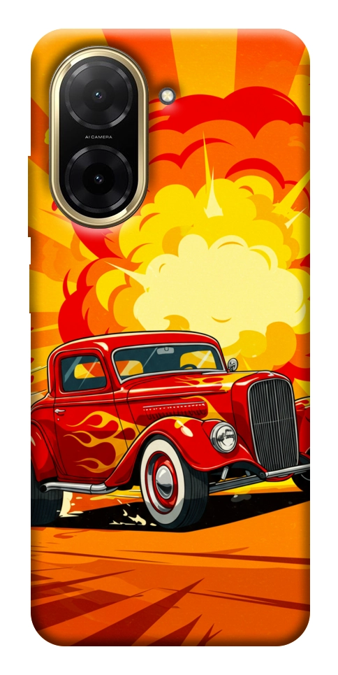 Чехол Retro comics car для Xiaomi Redmi A5