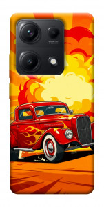 Чехол Retro comics car для Xiaomi Redmi Note 14S