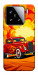 Чехол Retro comics car для Xiaomi 15
