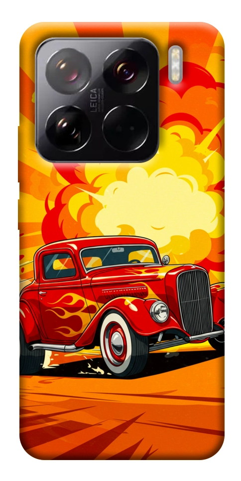 Чохол Retro comics car для Xiaomi 15 Pro