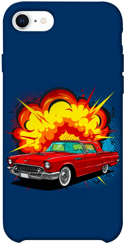 Чехол Retro explosion для iPhone SE (2020)