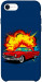 Чехол Retro explosion для iPhone SE (2020)