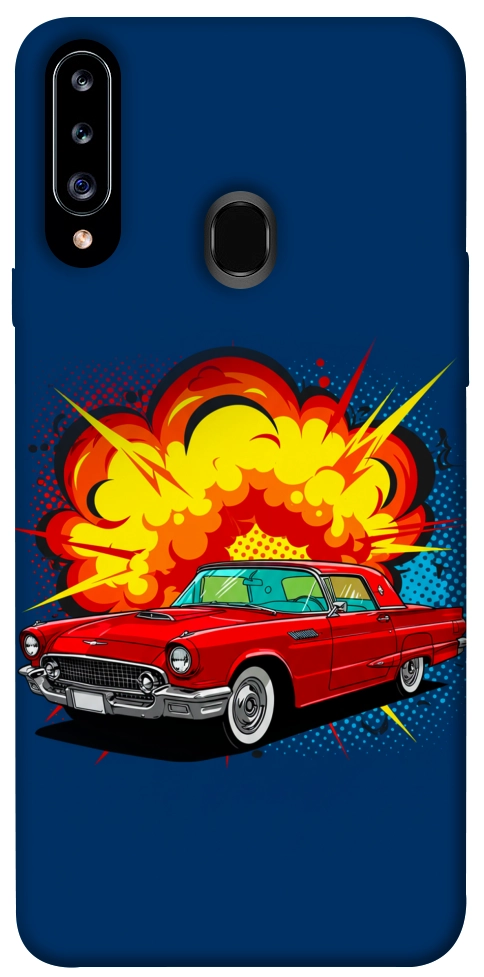Чохол Retro explosion для Galaxy A20s (2019)