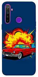 Чехол Retro explosion для Realme 5