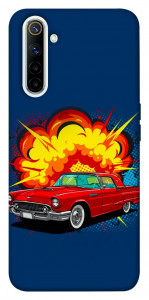 Чохол Retro explosion для Realme 6