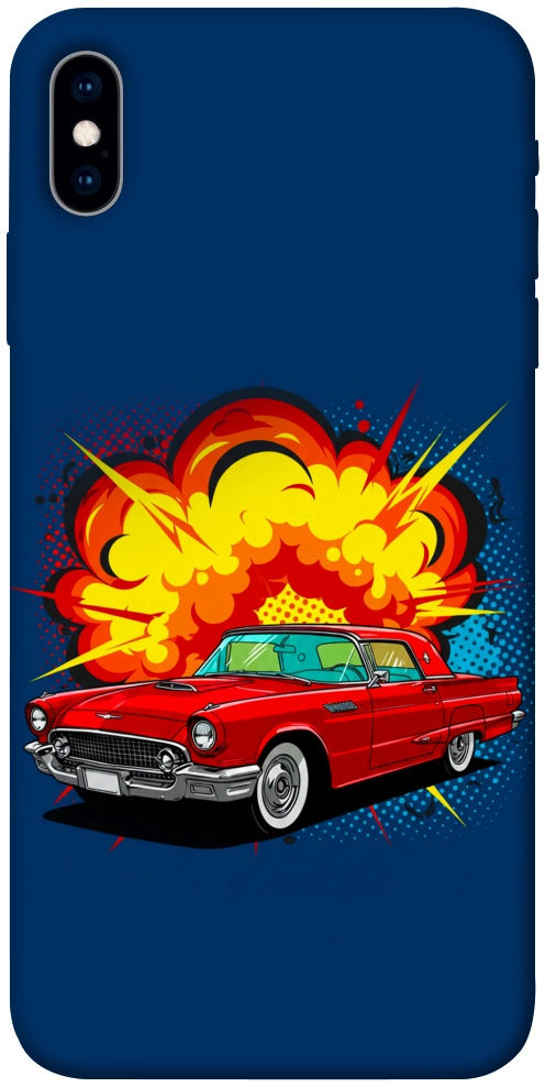 Чехол Retro explosion для iPhone XS