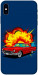 Чехол Retro explosion для iPhone XS