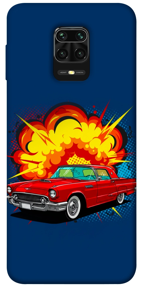 Чехол Retro explosion для Xiaomi Redmi Note 9 Pro