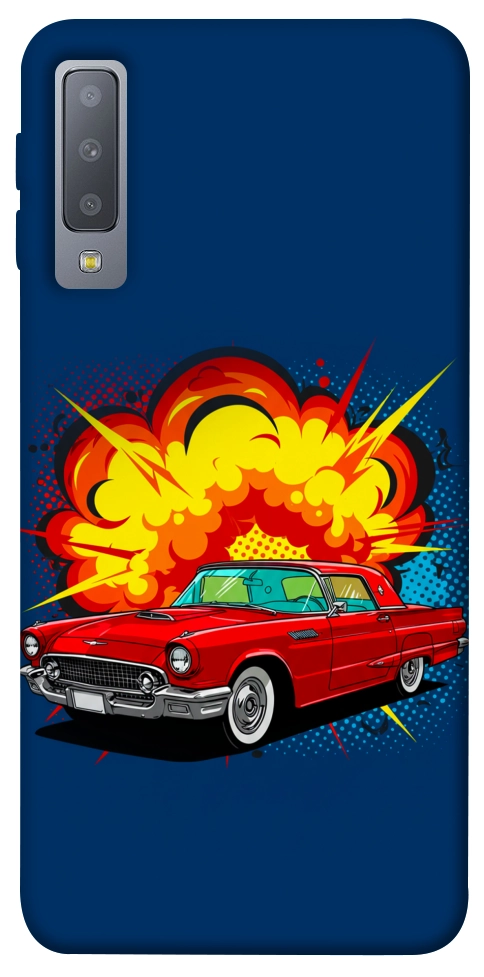 Чехол Retro explosion для Galaxy A7 (2018)