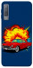 Чехол Retro explosion для Galaxy A7 (2018)