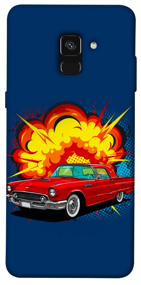 Чехол Retro explosion для Galaxy A8 (2018)