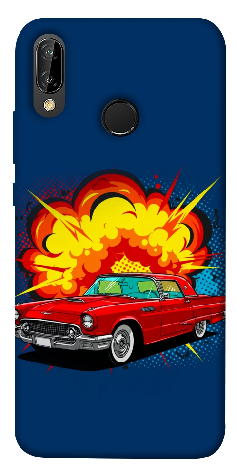 Чехол Retro explosion для Huawei P20 Lite