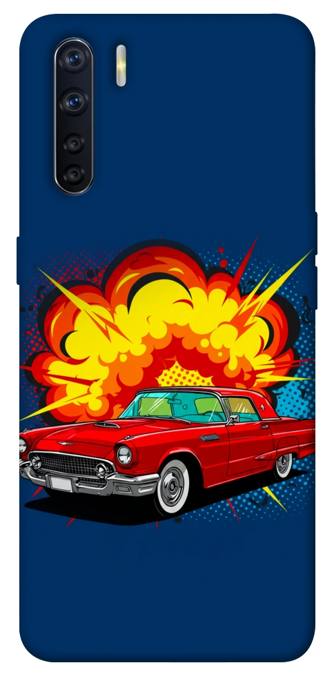 Чохол Retro explosion для Oppo A91