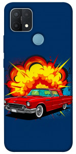 Чехол Retro explosion для Oppo A15s