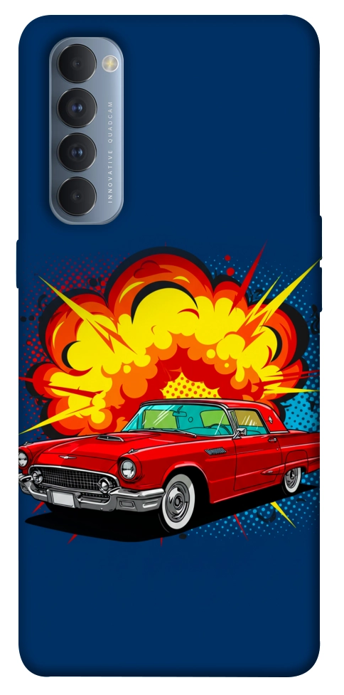 Чохол Retro explosion для Oppo Reno 4 Pro