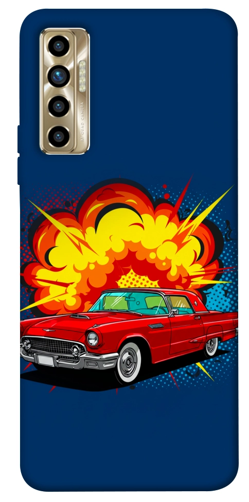 Чехол Retro explosion для TECNO Camon 17P