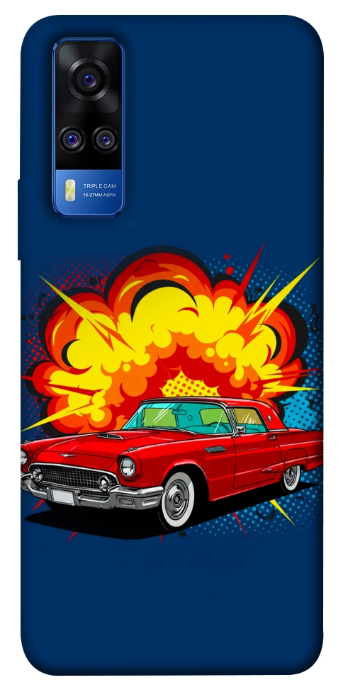 Чехол Retro explosion для Vivo Y51a
