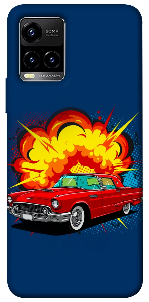 Чохол Retro explosion для Vivo Y33s