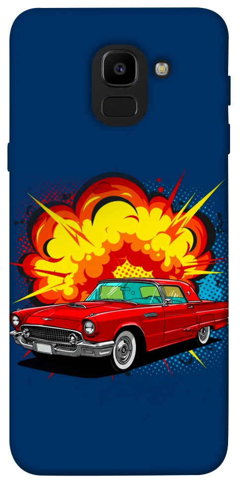 Чехол Retro explosion для Galaxy J6 (2018)