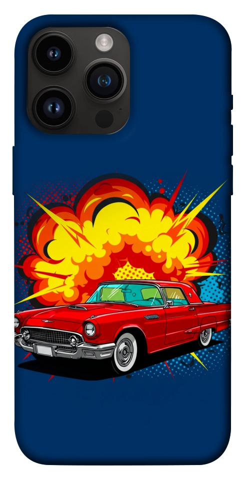Чехол Retro explosion для iPhone 14 Pro Max