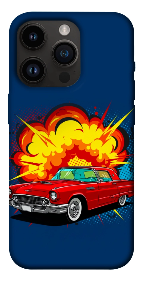 Чехол Retro explosion для iPhone 14 Pro