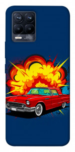 Чехол Retro explosion для Realme 8