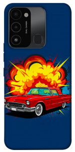 Чехол Retro explosion для TECNO Spark 8C