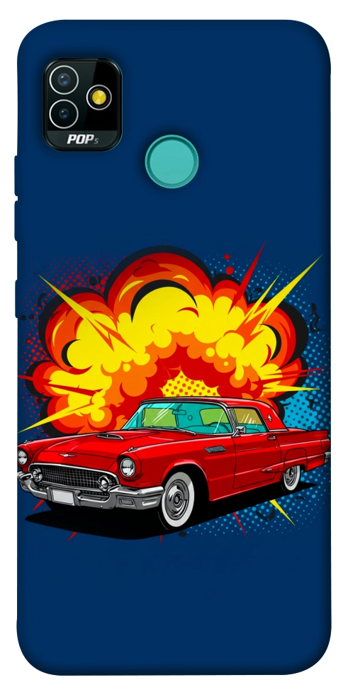 Чохол Retro explosion для TECNO Pop 5