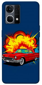 Чехол Retro explosion для Oppo Reno 7 4G