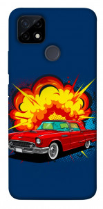 Чехол Retro explosion для Realme C25Y