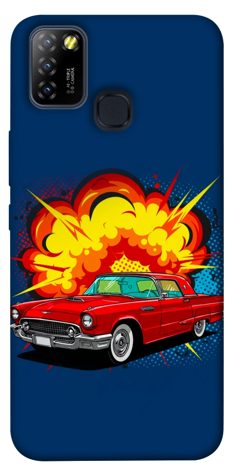 Чохол Retro explosion для Infinix Hot 10 Lite