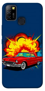 Чехол Retro explosion для Infinix Hot 10 Lite