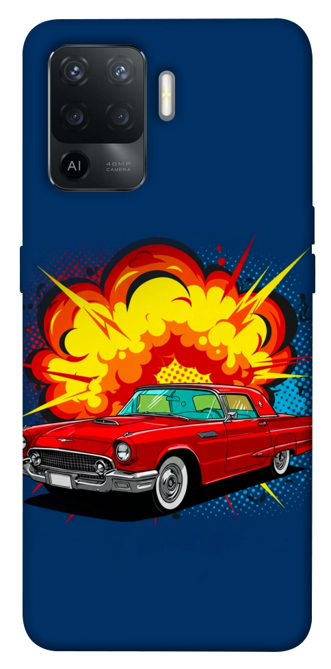 Чохол Retro explosion для Oppo Reno 5 Lite
