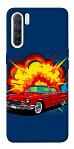 Чехол Retro explosion для Oppo Reno 3