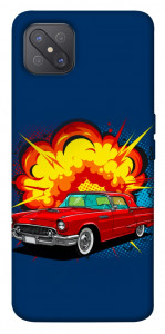 Чехол Retro explosion для Oppo A92s