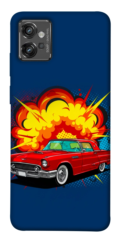 Чехол Retro explosion для Motorola Moto G32