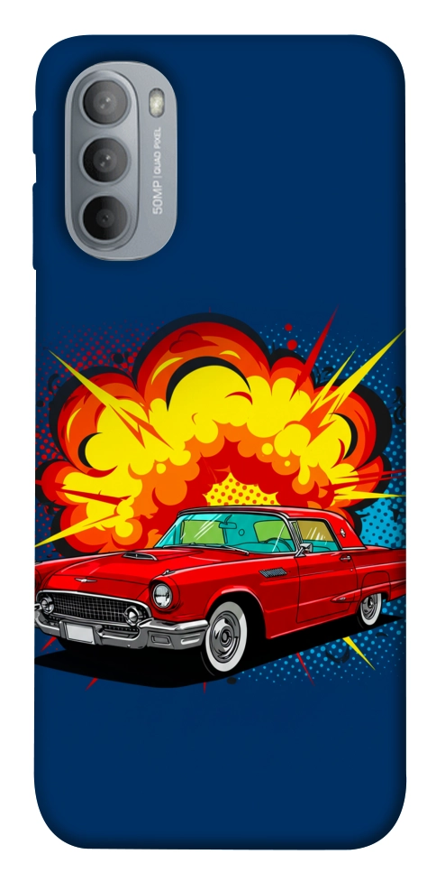 Чехол Retro explosion для Motorola Moto G31